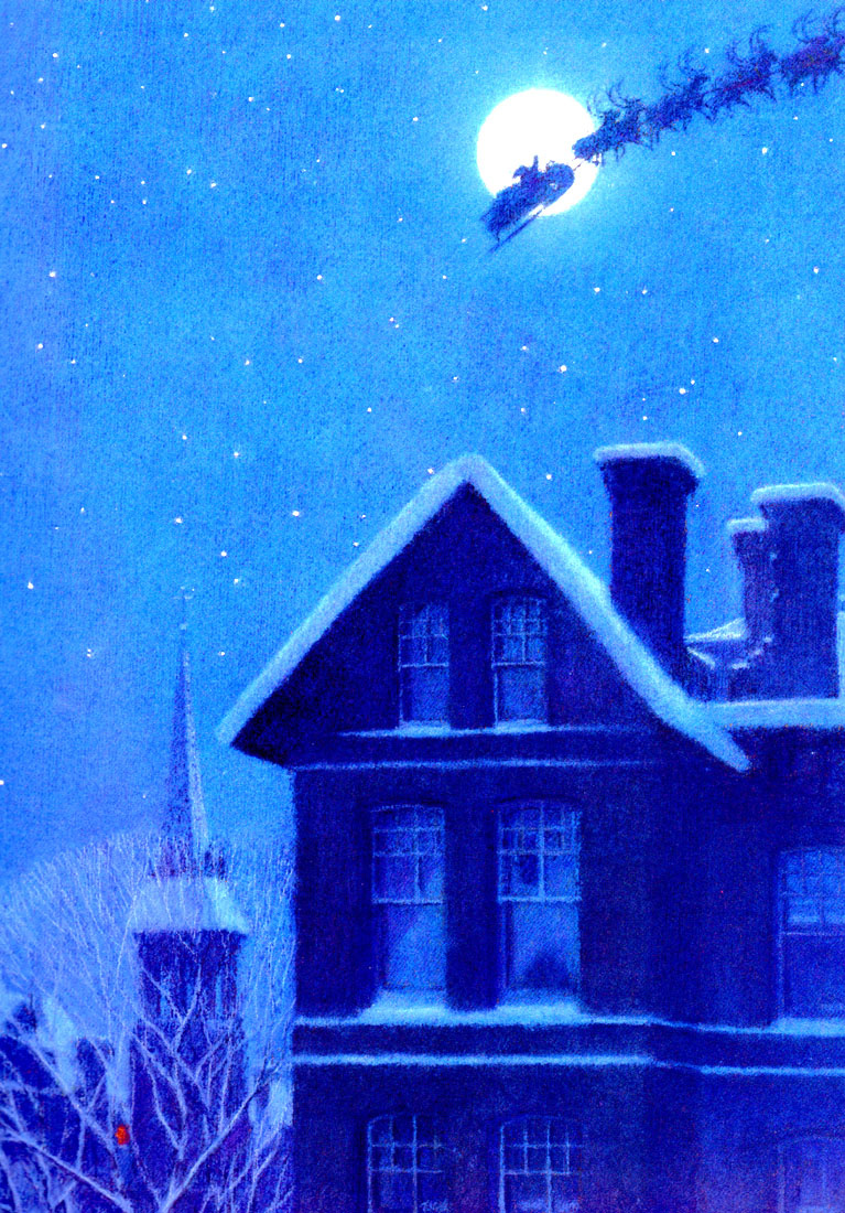 Clement Moore. Christmas night