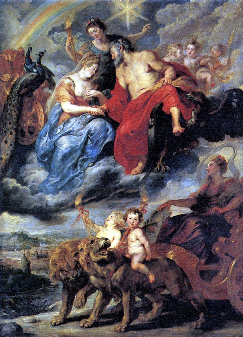 Peter Paul Rubens. Meeting in Lyon