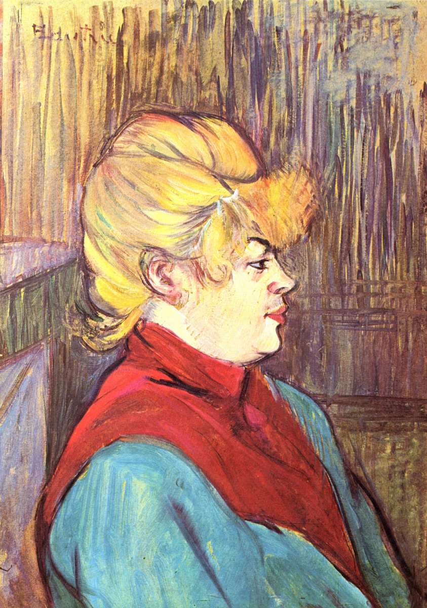 Henri de Toulouse-Lautrec. The inhabitant of the "house of joy"