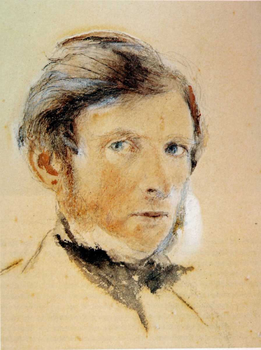John Ruskin. Self-portrait