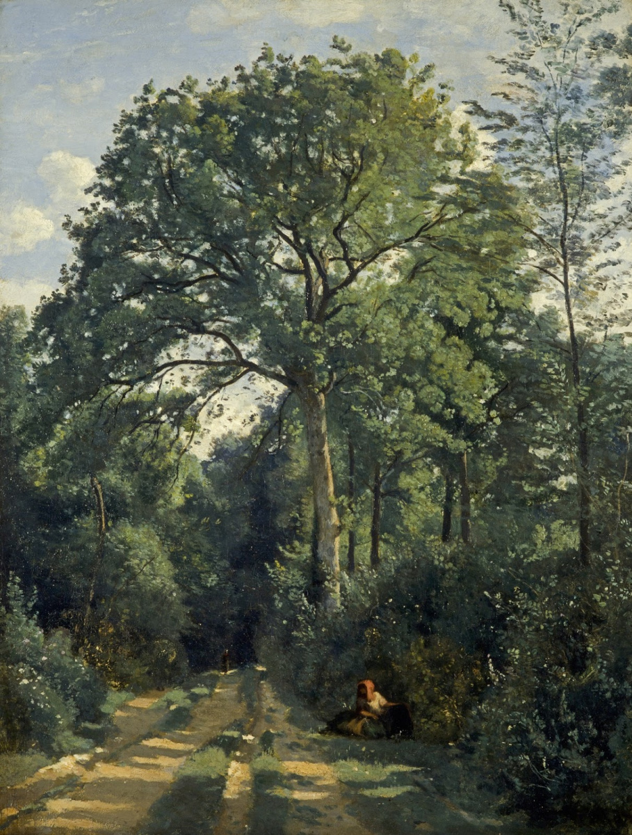 Camille Corot. Edge of the forest in Wil d'Avray