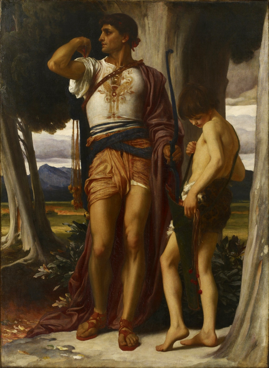 Frederic Leighton. Jonathan and David