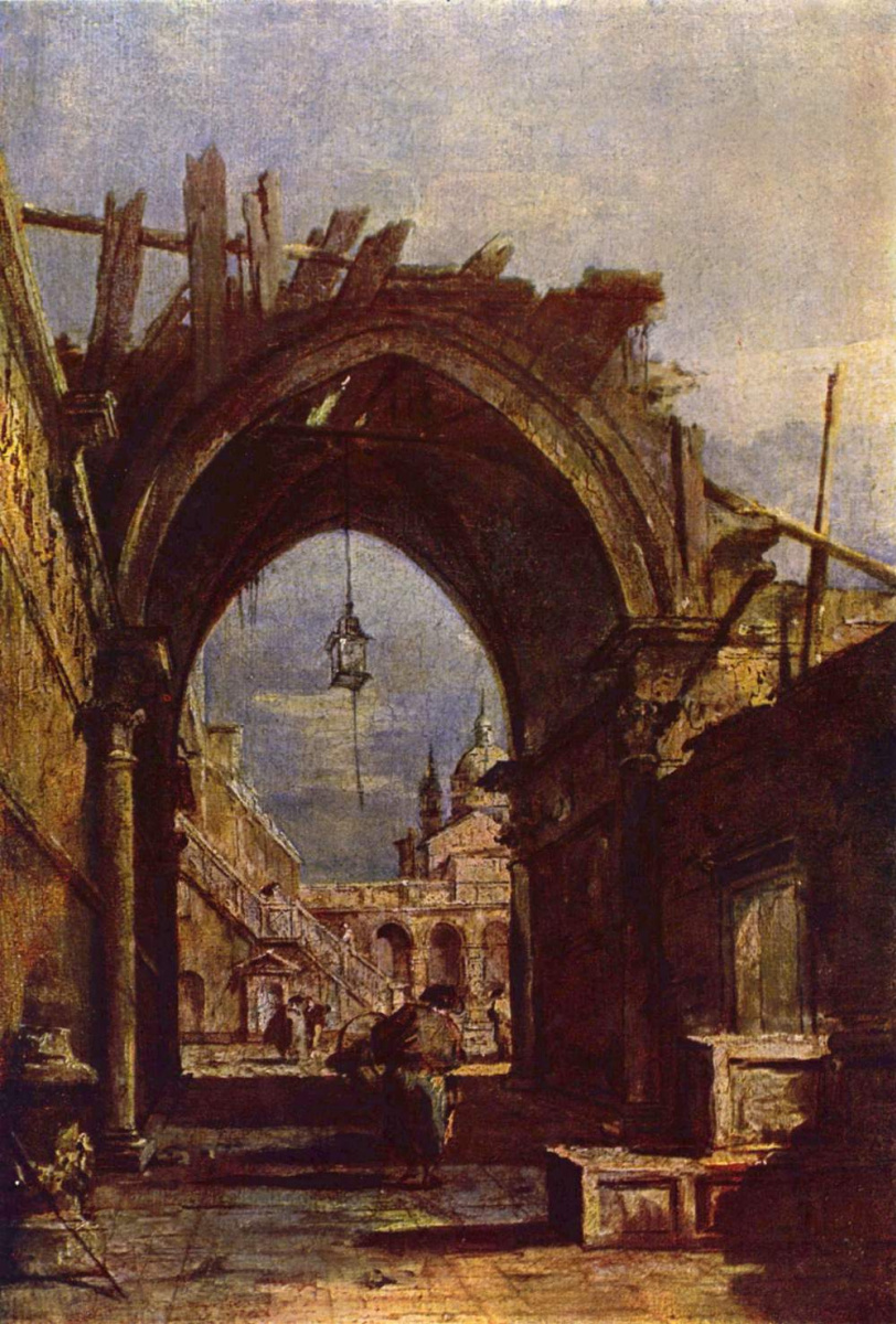 Francesco Guardi. Venetian veduta