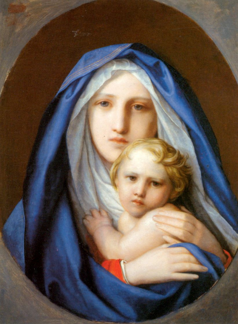 Fedor (Fidelio) Antonovich Bruni. The virgin and child