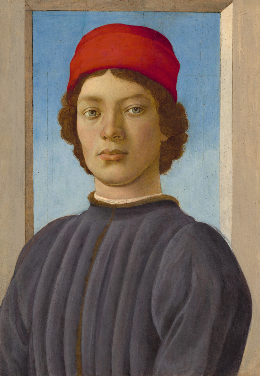 Filippino Lippi. Portrait of a young man