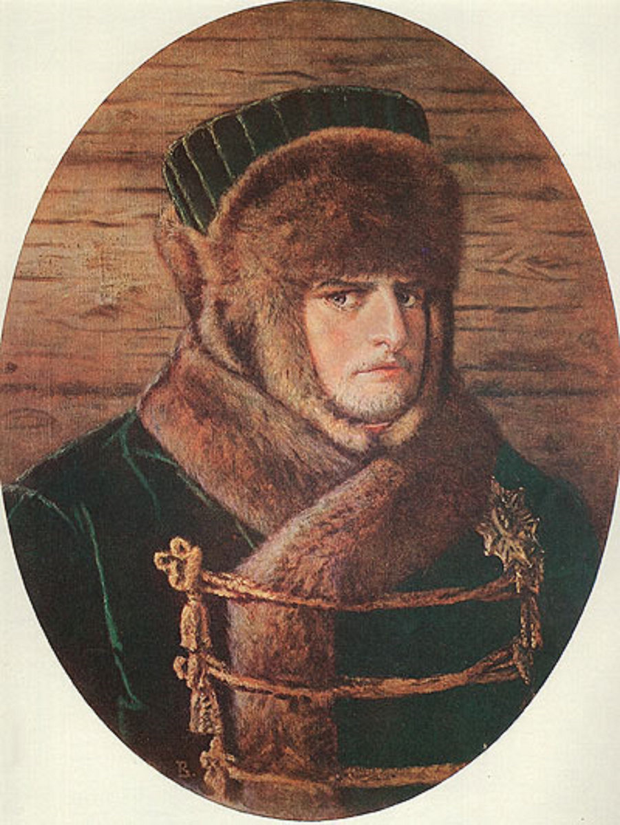 Vasily Vereshchagin. Napoleon I in winter clothes
