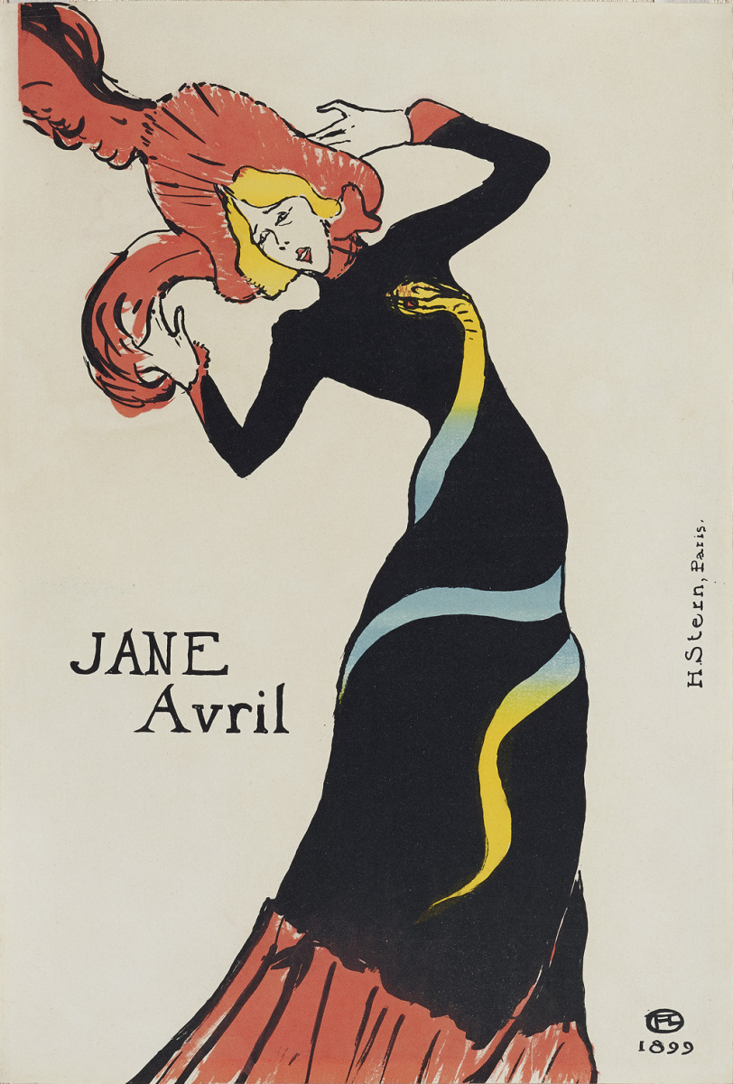 Henri de Toulouse-Lautrec. Jane Avril