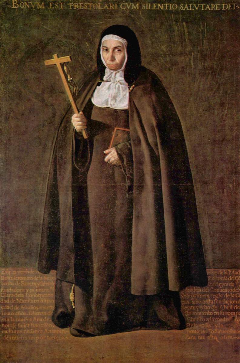 Reverend mother of Jeronima de La Fuente
