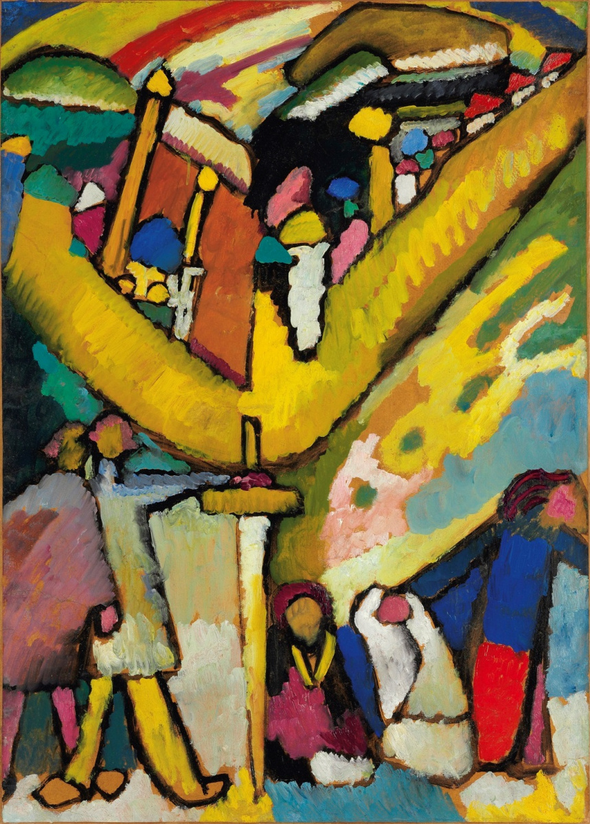 Wassily Kandinsky. Sketch for "Improvisation 8"