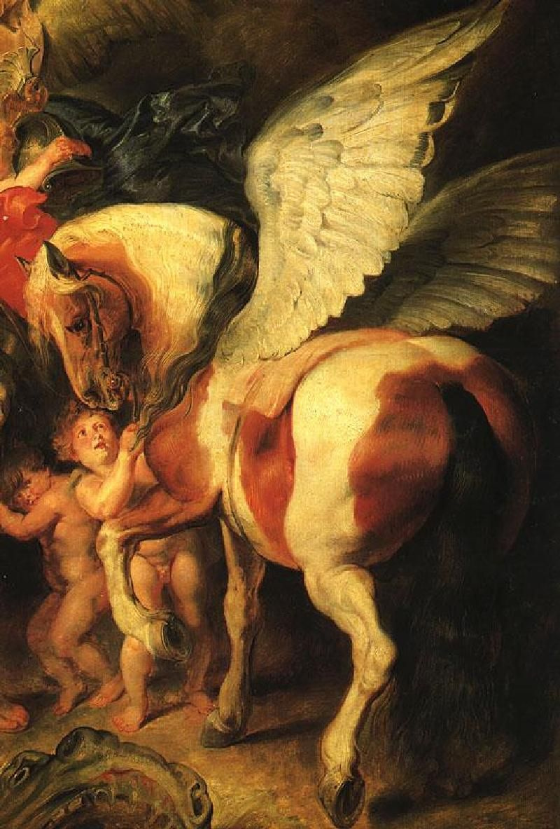 Peter Paul Rubens. Perseus frees Andromeda (detail)