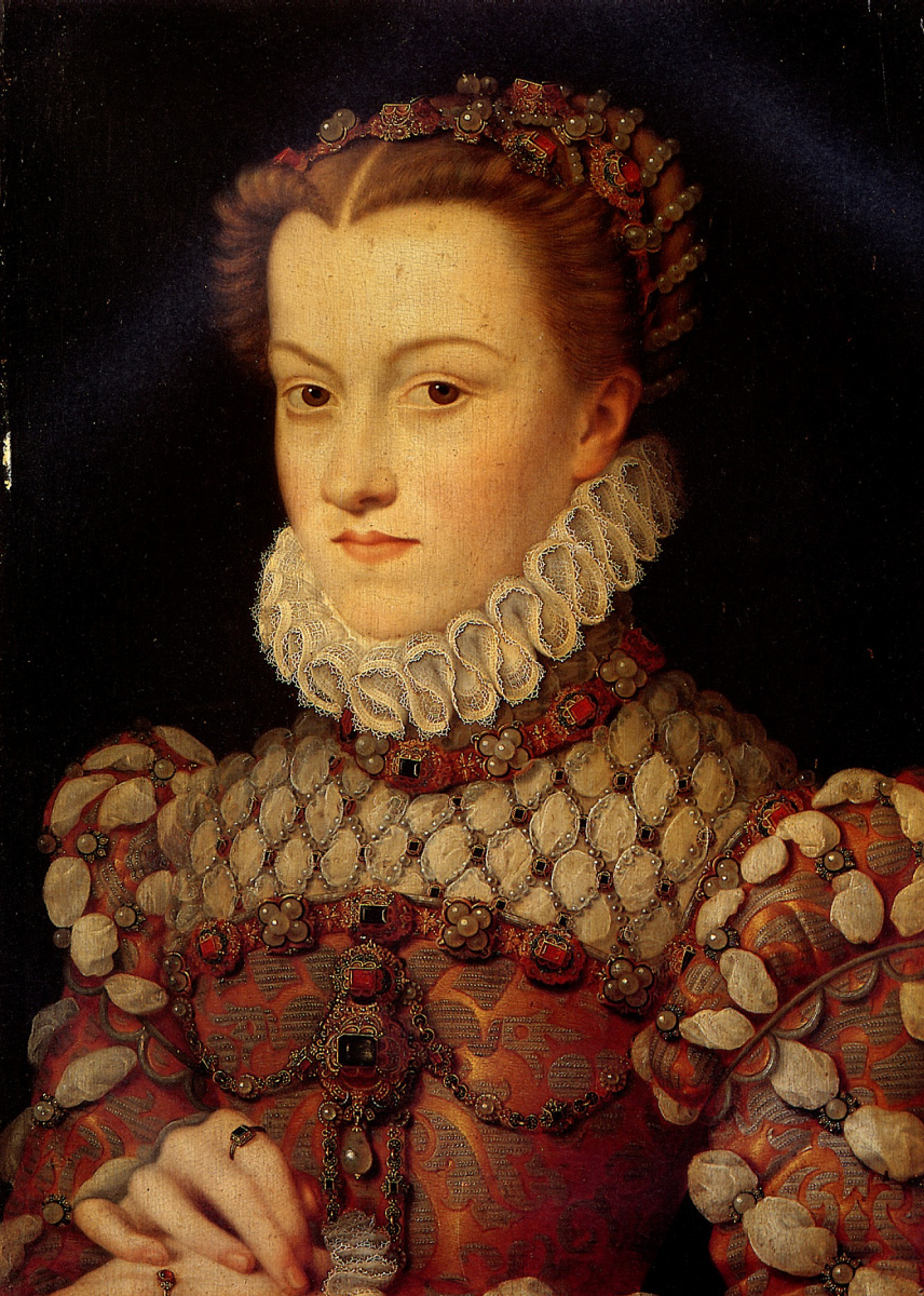 Francois Clouet. Elizabeth of Austria Queen of France.