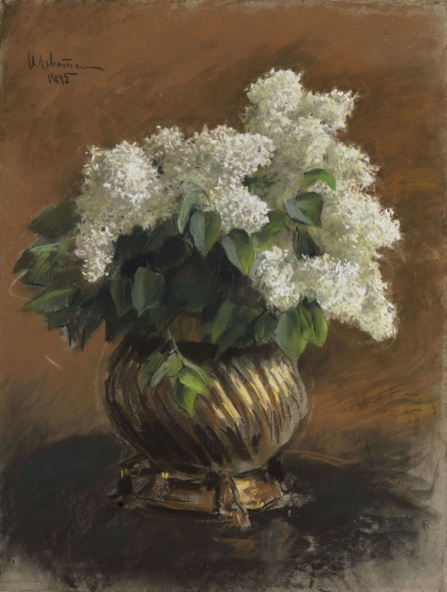 Isaac Levitan. White lilac