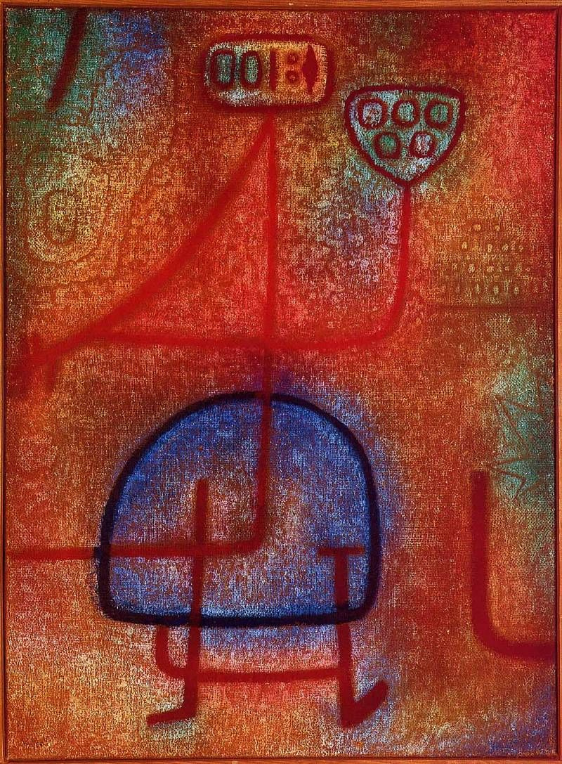 Paul Klee. Beautiful gardener