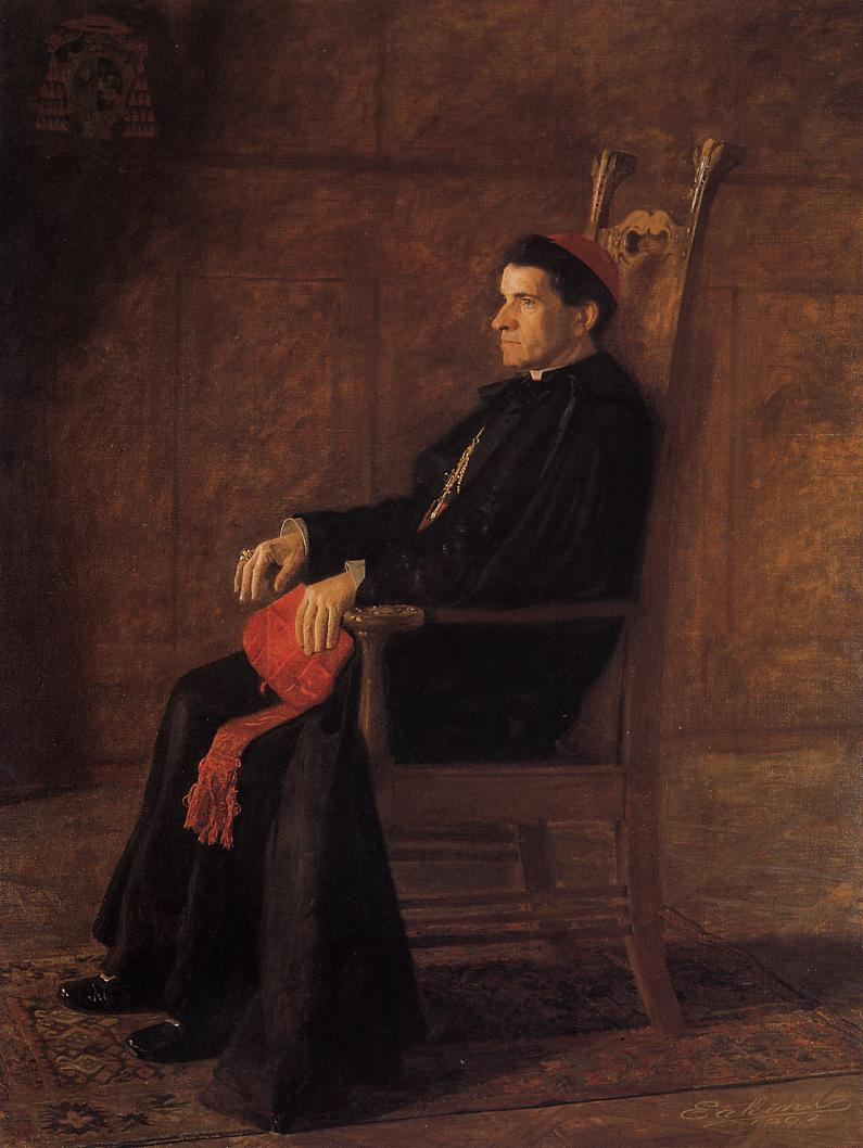 Томас Икинс. Портрет кардинала Себастьяна Мартинелли