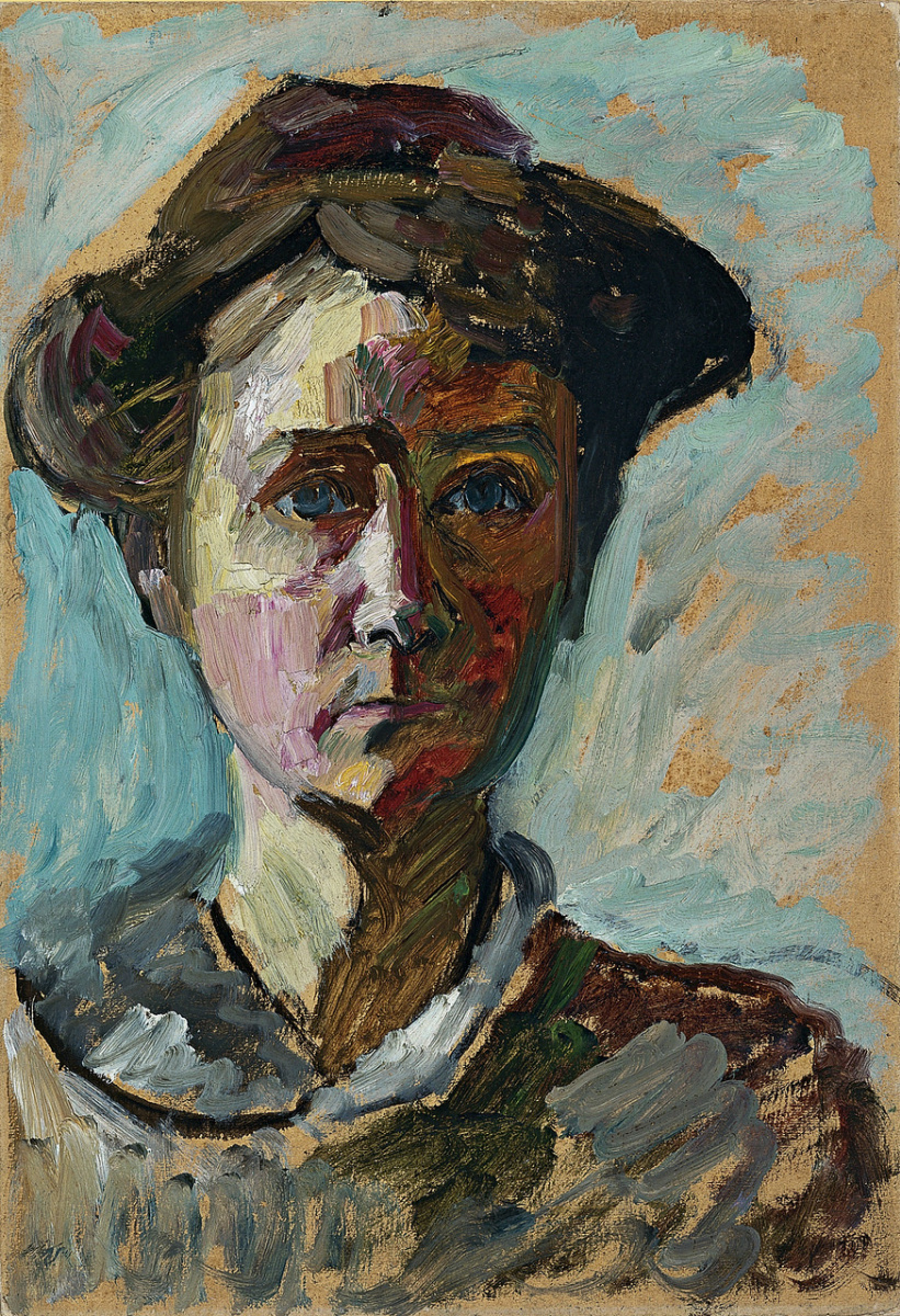 Gabriele Münter. Self-portrait