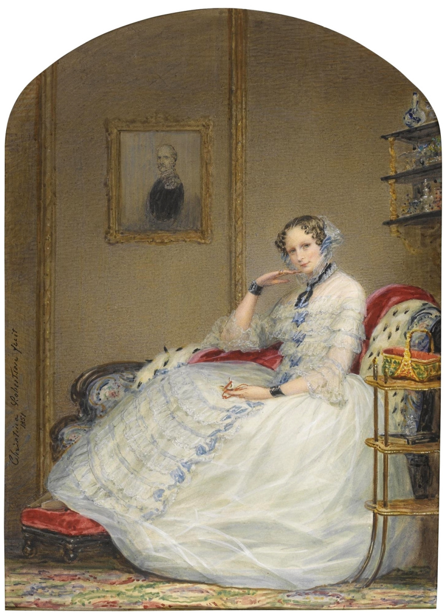 Кристина Робертсон. Императрица Александра Федоровна . 1851