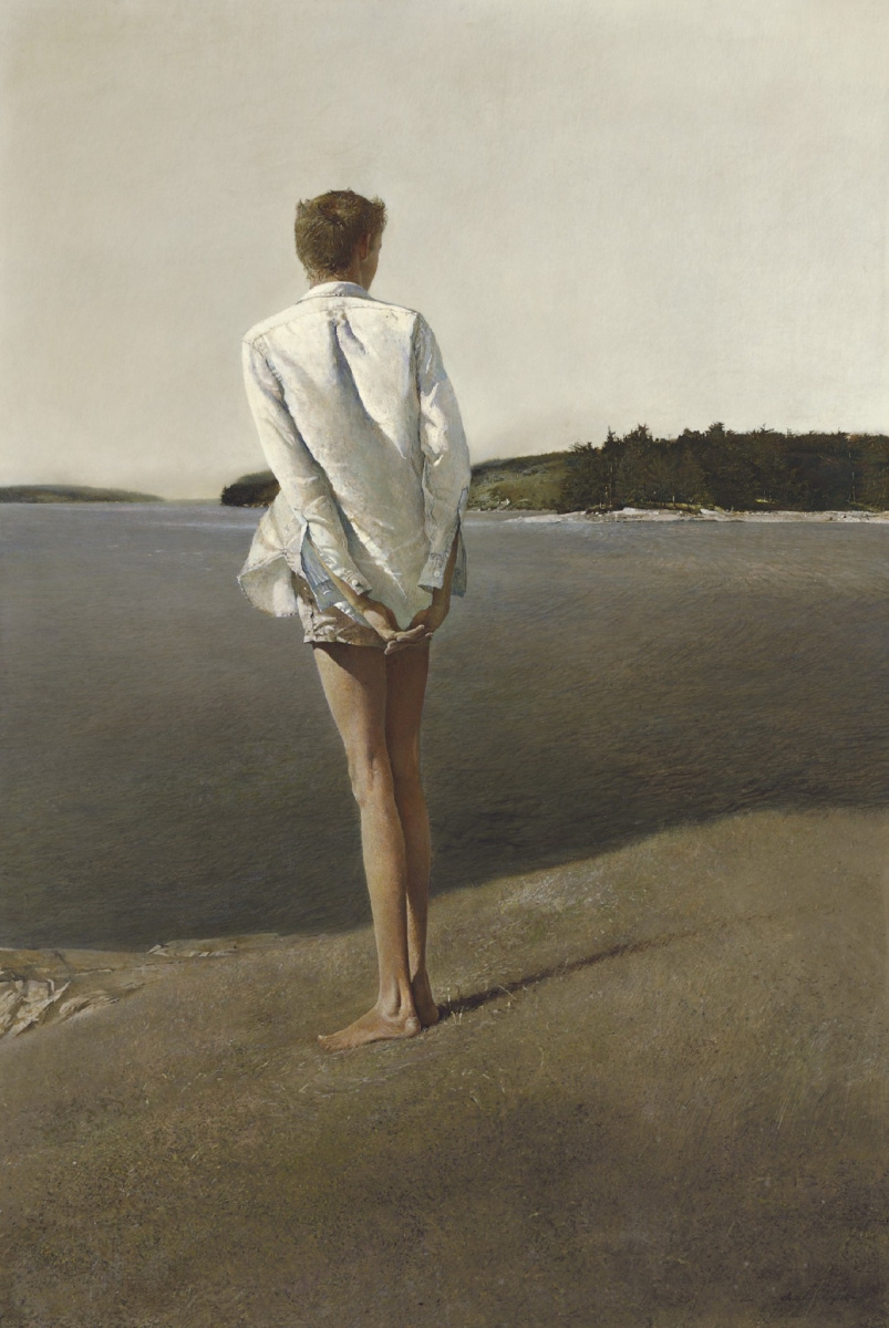 Andrew Wyeth. Over the Strait