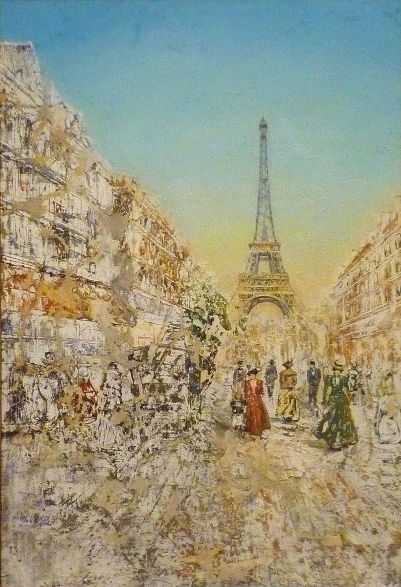 Nikas Stepanovich Safronov. Impulsive memory of the stay in Paris