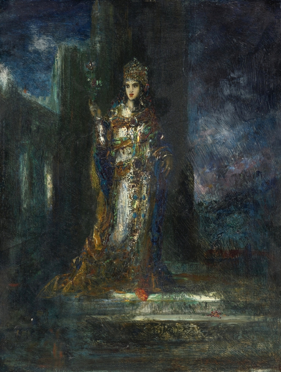 Gustave Moreau. Bride of the Night (Song of Songs)