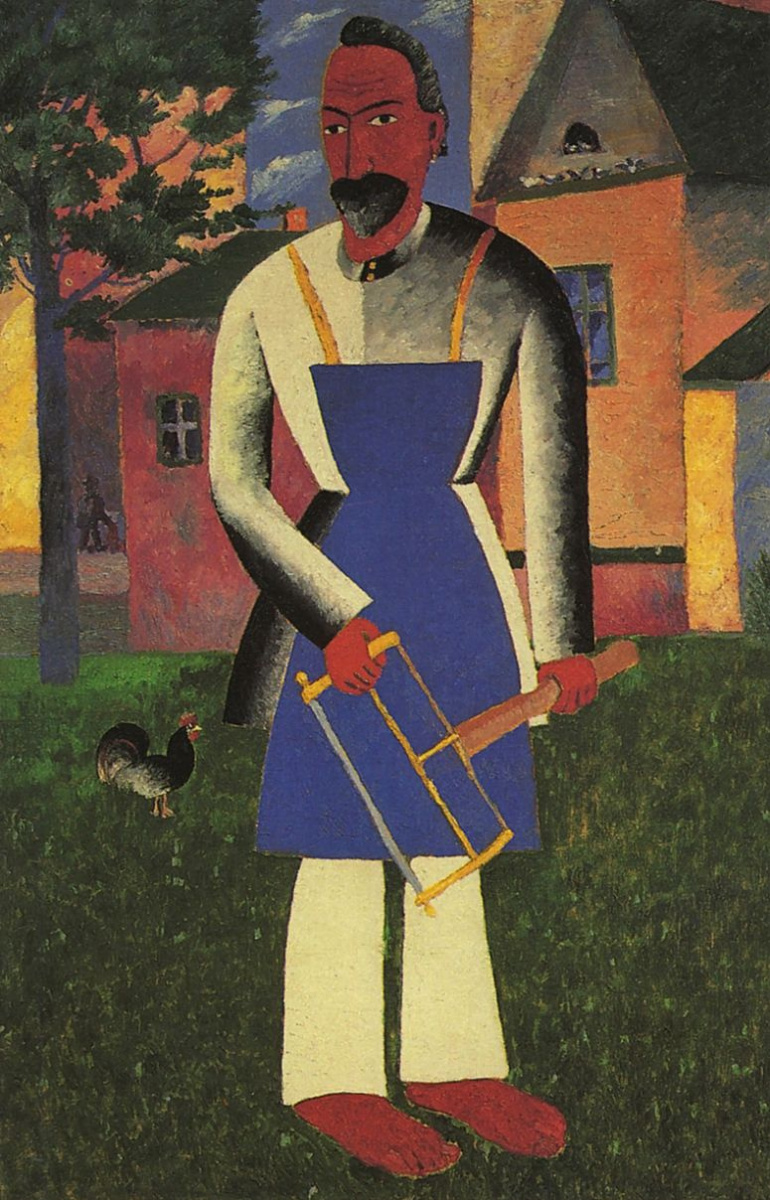 Kazimir Malevich. Cottager