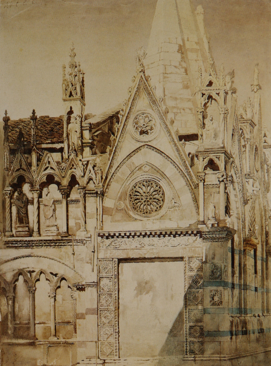 John Ruskin. Santa Maria della Spina, Pisa