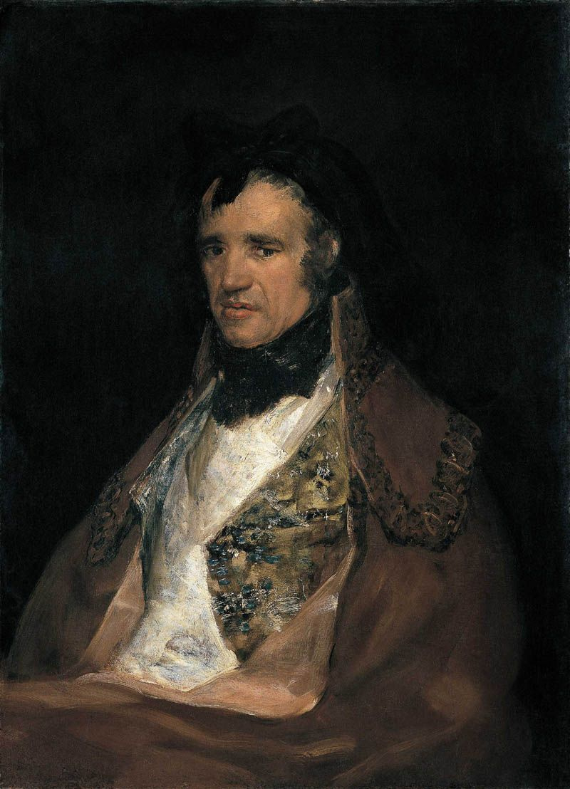 Francisco Goya. Portrait of Pedro Mocarte, singer of the Cathedral of Toledo