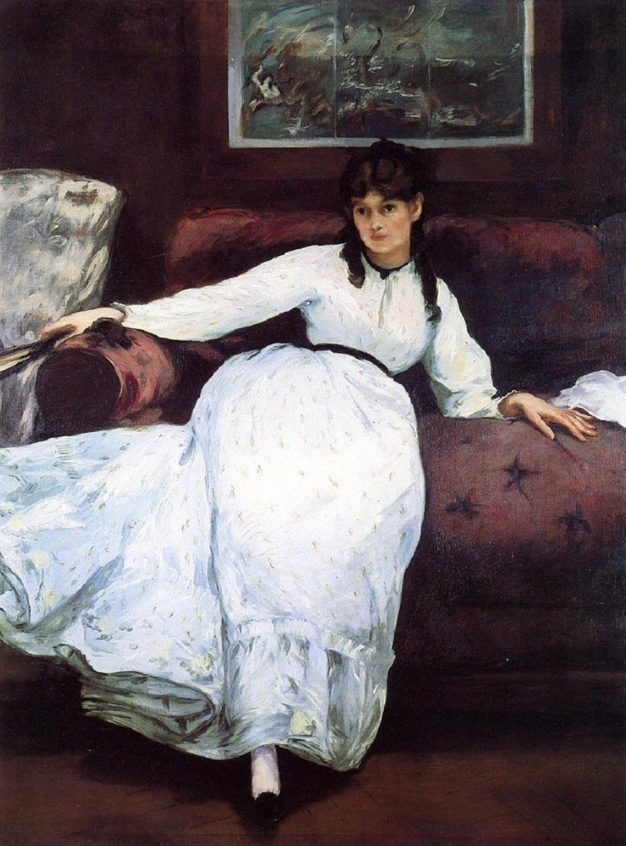 Edouard Manet. Rest. Portrait of Berthe Morisot