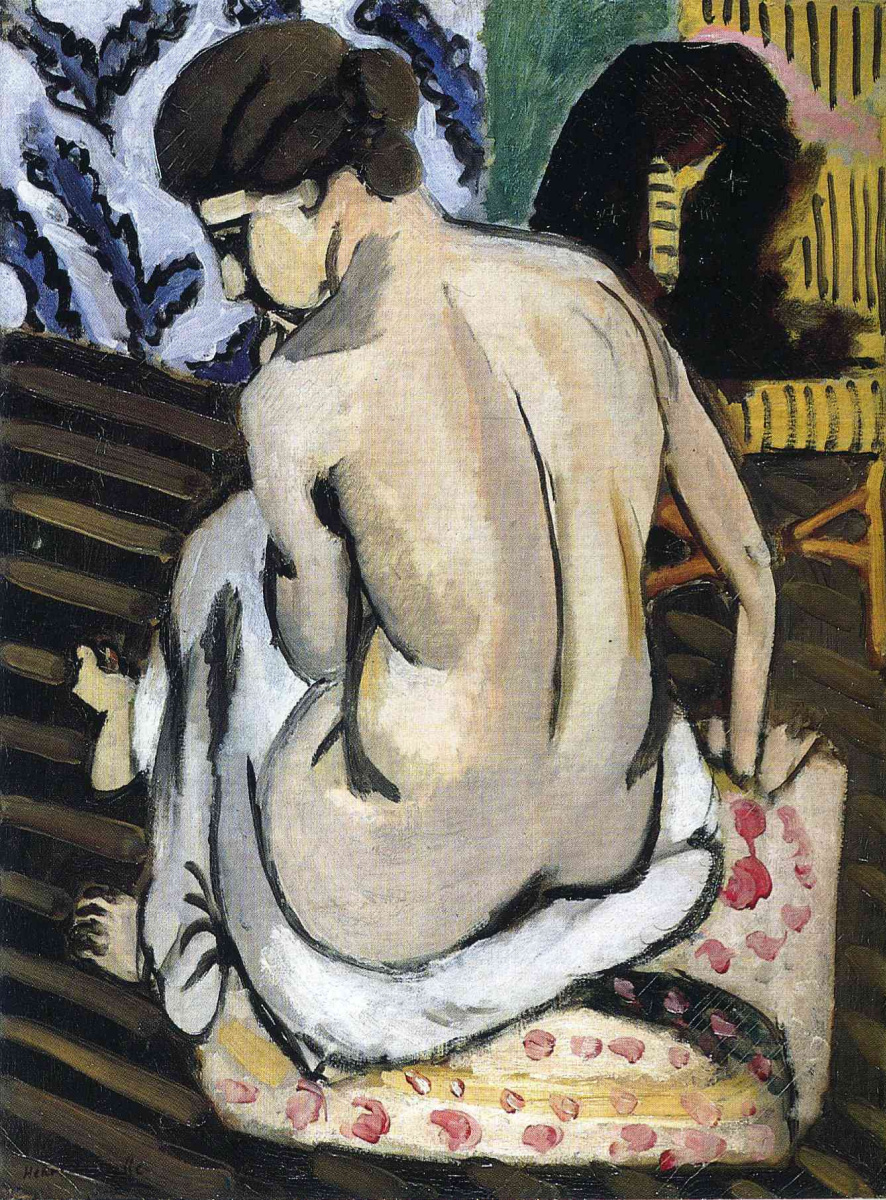 Henri Matisse. Back Nude