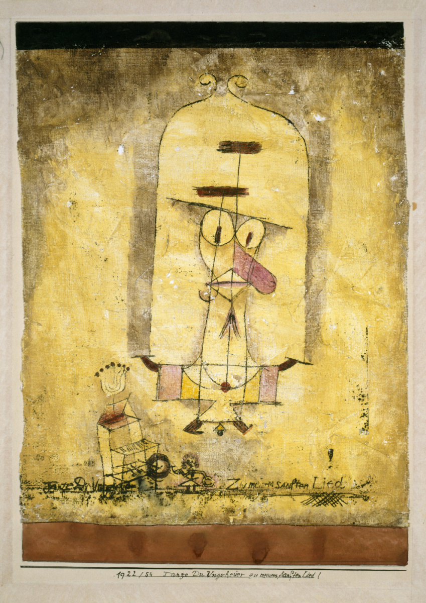 Paul Klee. Monster, dance under my soft song!