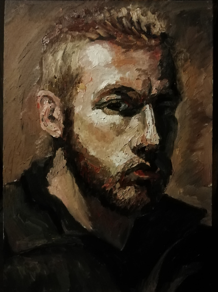 Stefan Petrovich Imbirev. Seventh Self Portrait