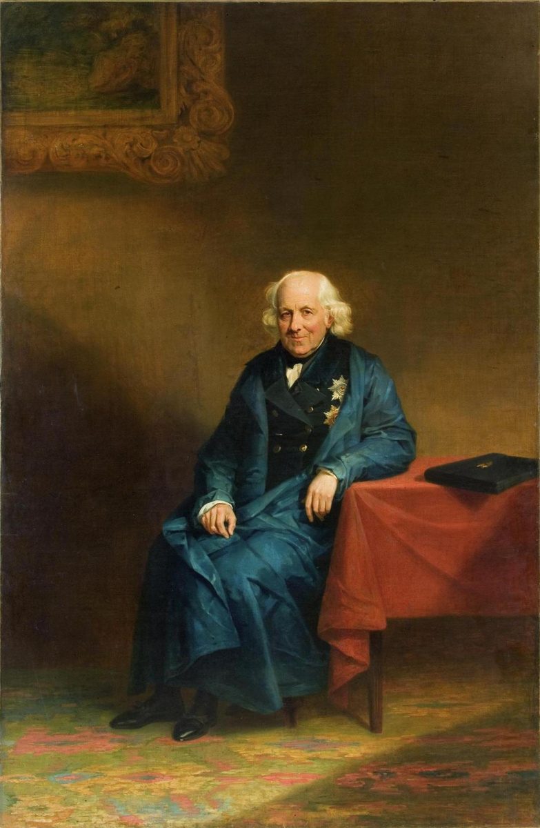 George Dow. Portrait of Nikolai Semenovich Mordvinov