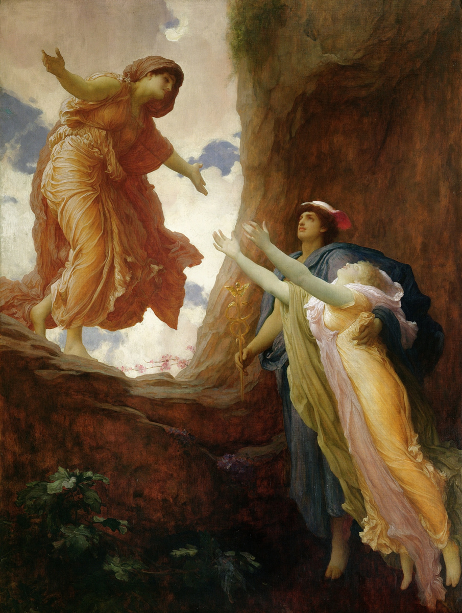 Frederic Leighton. The return of Persephone