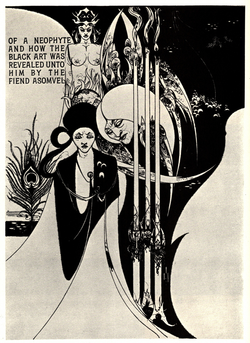 Aubrey Beardsley. Neophyte and black art