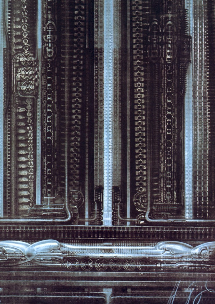 Hans Rudolph Giger. New York - Cross Movement