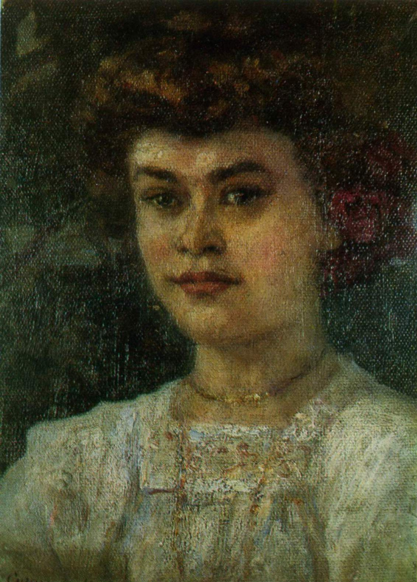 Vasily Surikov. Portrait Of Z. S. Hemingway