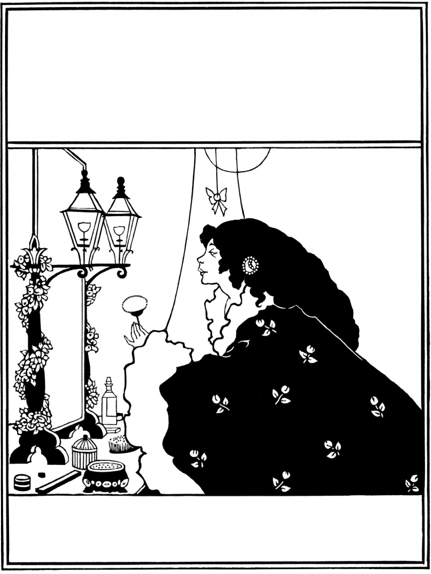 奥布里·比兹利（Aubrey Beardsley）. The Yellow Book Magazine