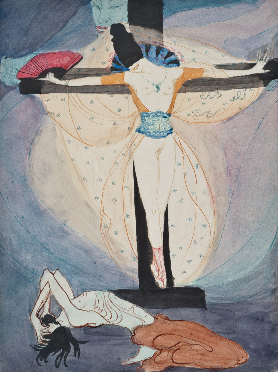 Jeanne Mammen. Woman on the cross