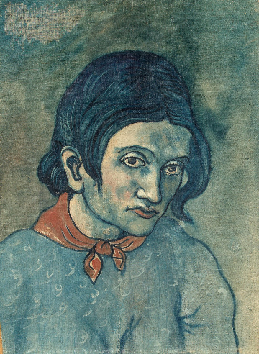 Pablo Picasso. Portrait of a young woman
