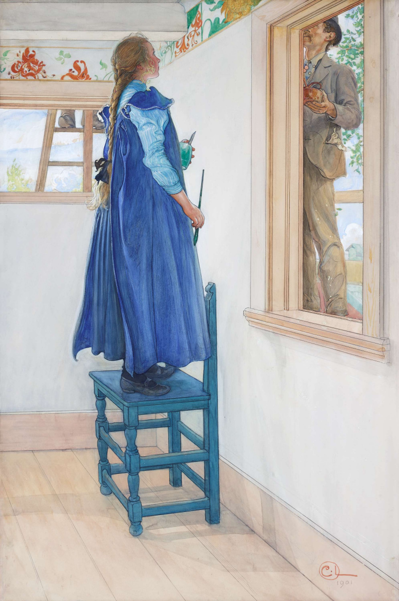 Carl Larsson. Suzanne und andere