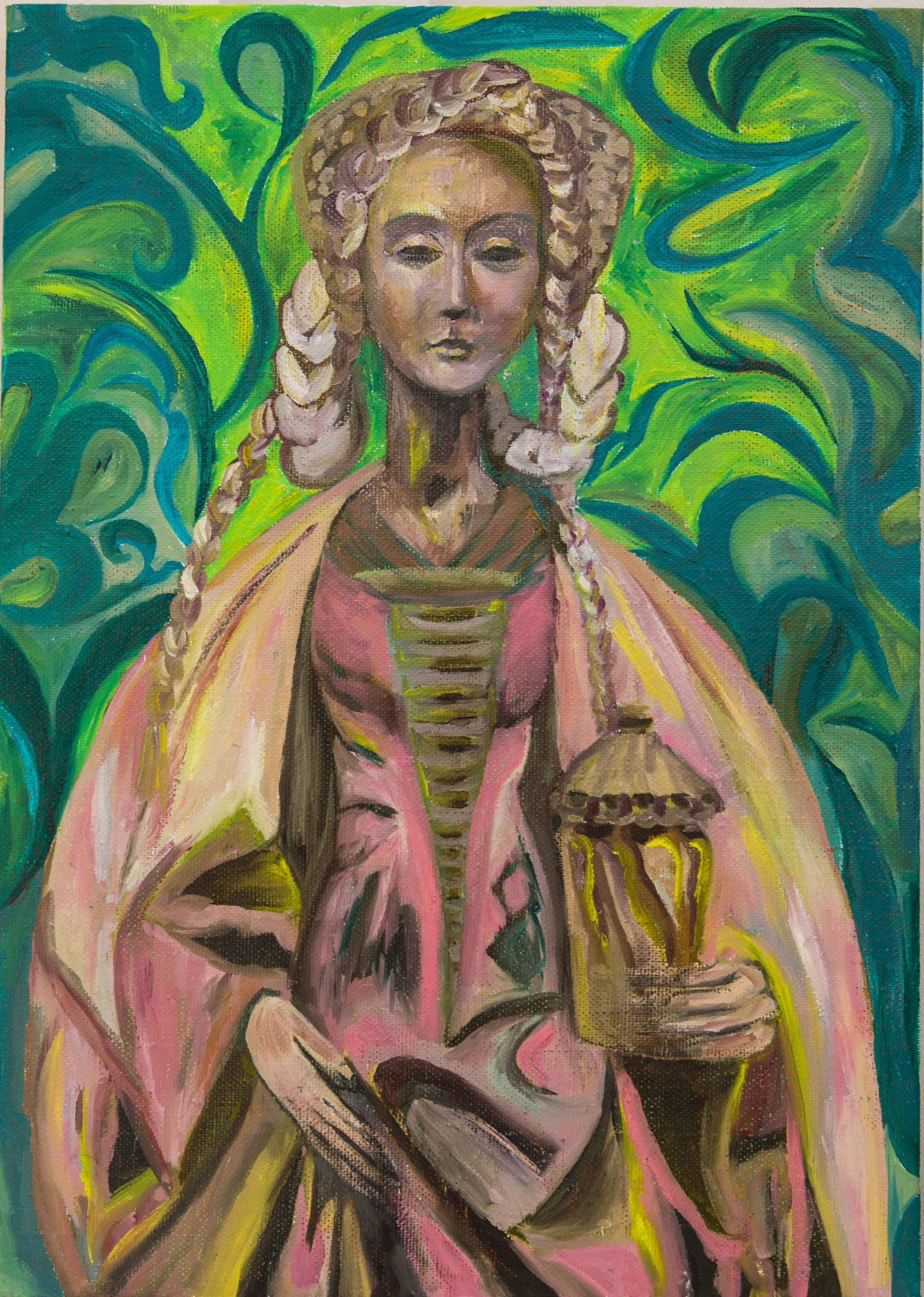 Mary Magdalene, 2015, 500×700 cm by Hope Borozenets: History