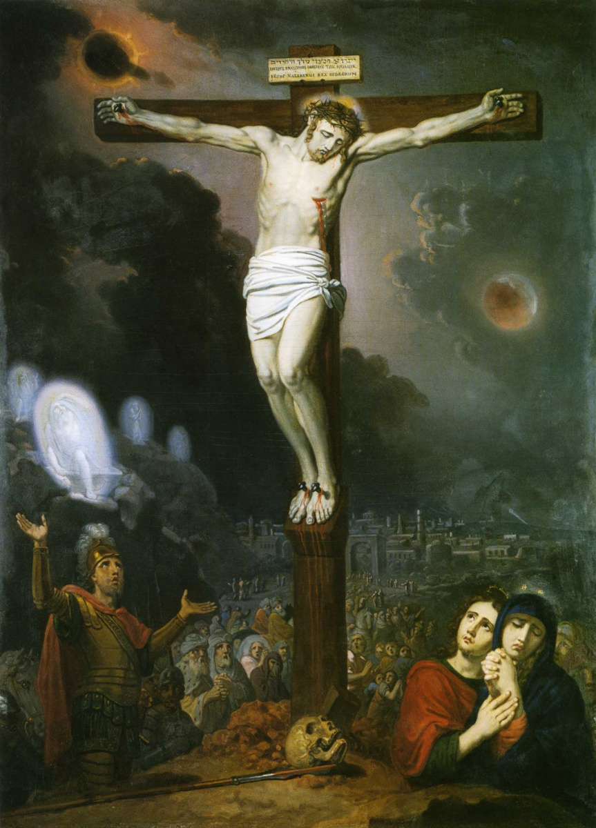 Vladimir Borovikovsky. The crucifixion