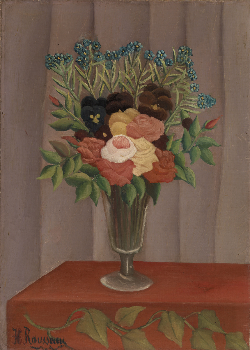 Henri Rousseau. Bouquet of Flowers