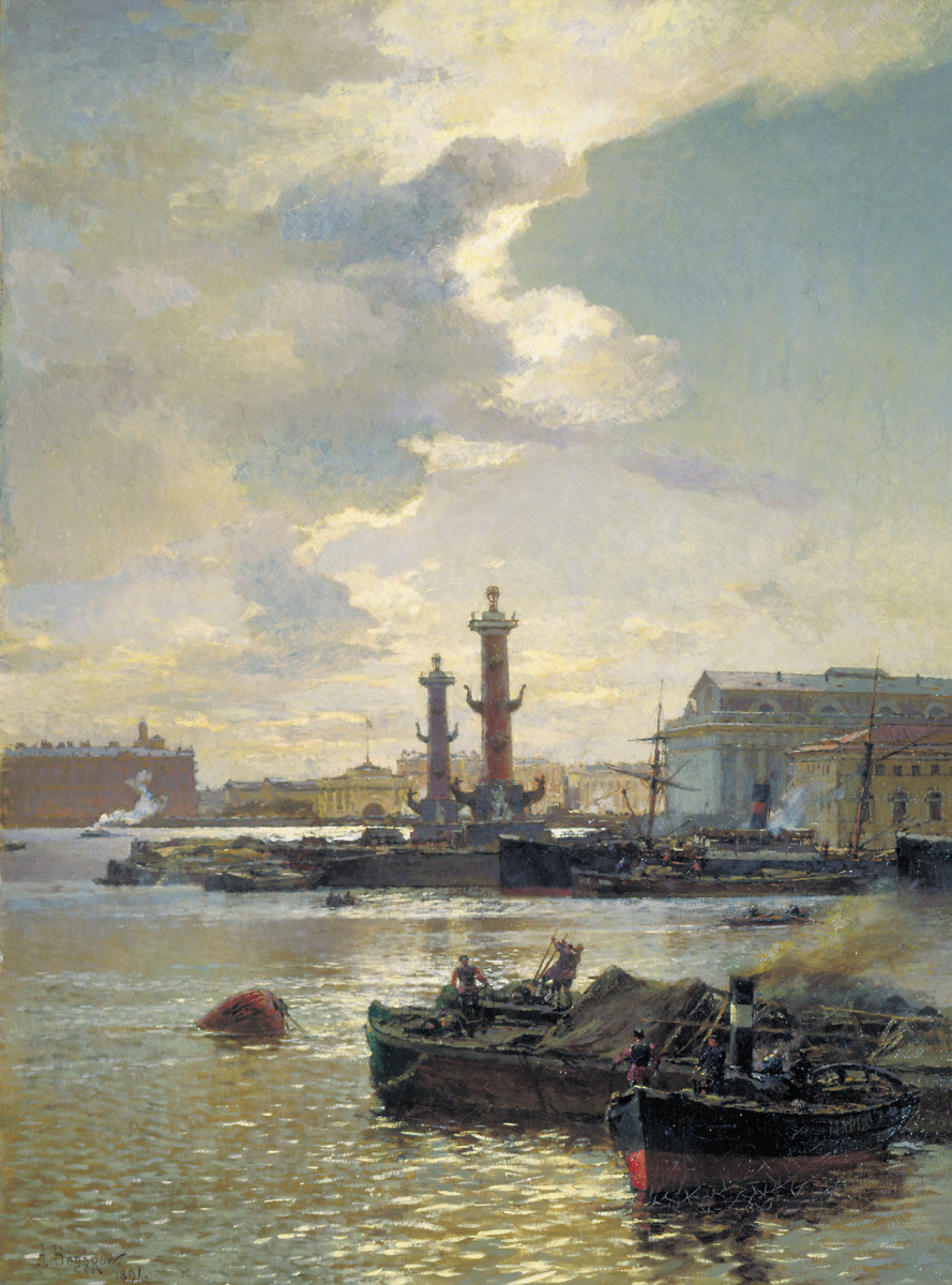 Alexander Karlovich Beggrov. Petersburg Stock Exchange. 1891