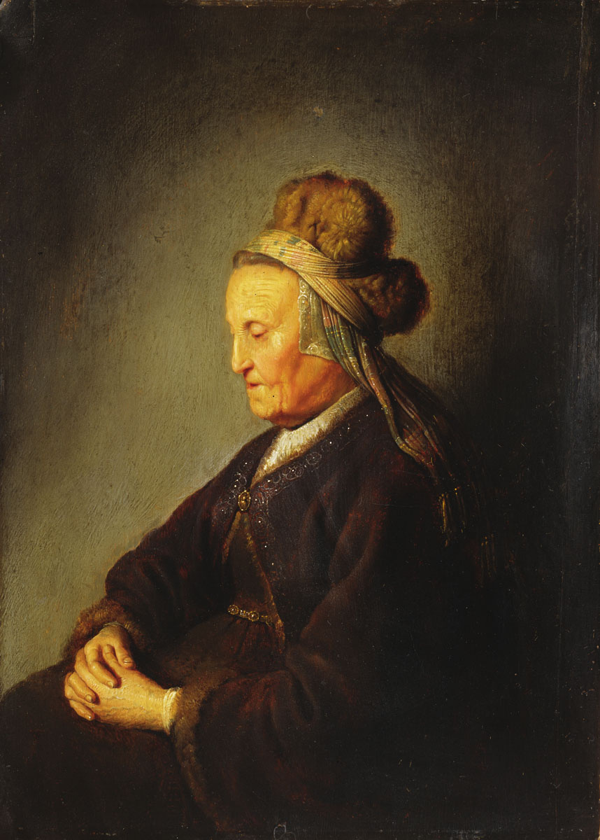 Gerrit (Gerard) Dow. The Mother Of Rembrandt