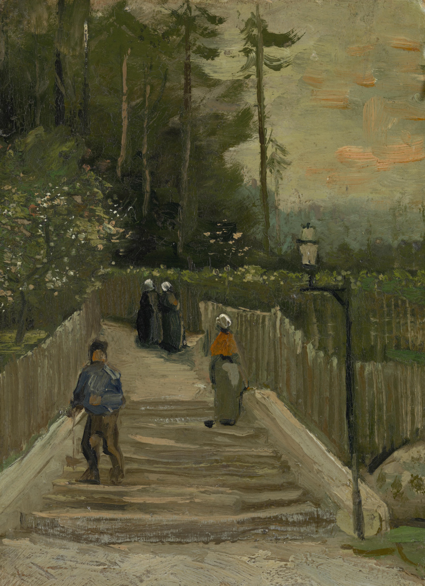 Vincent van Gogh. The way to Montmartre