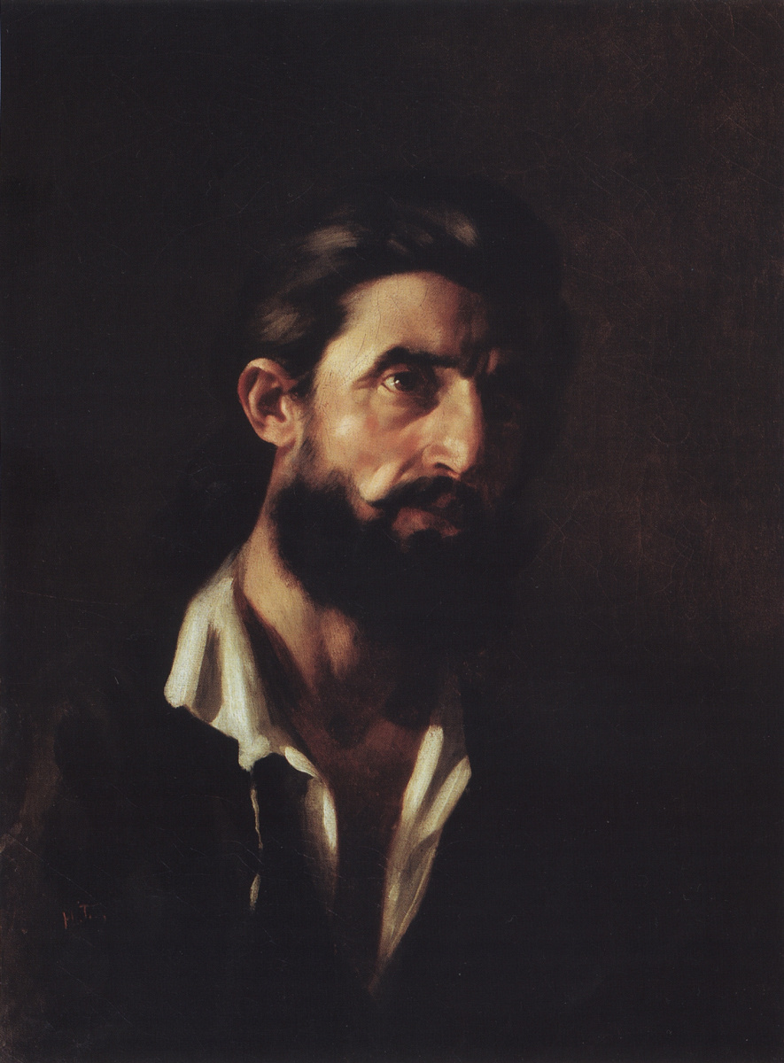 Nikolai Nikolaevich Ge. Portrait of a man