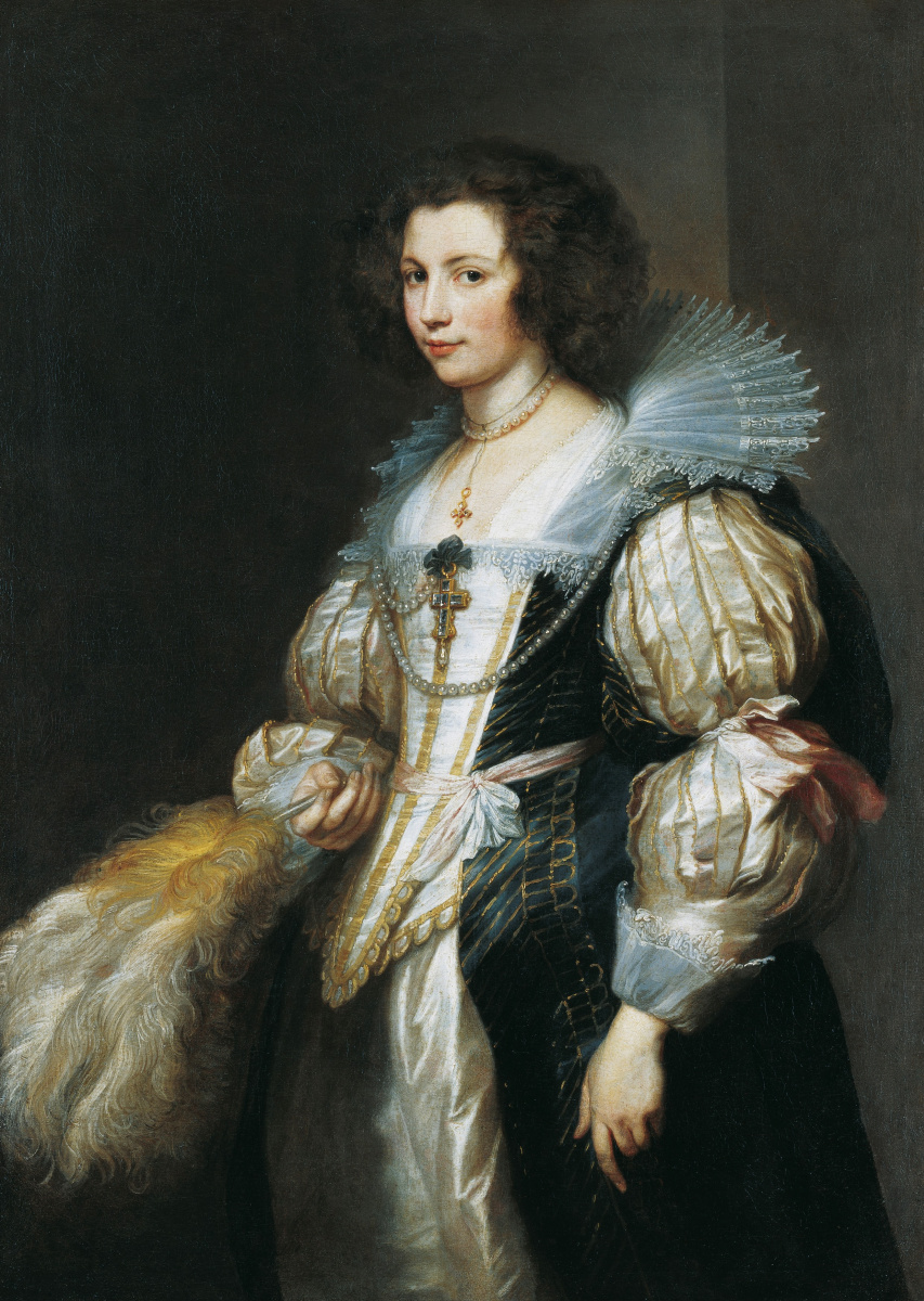 Anthony van Dyck. Portrait of Maria Louisa de tassis