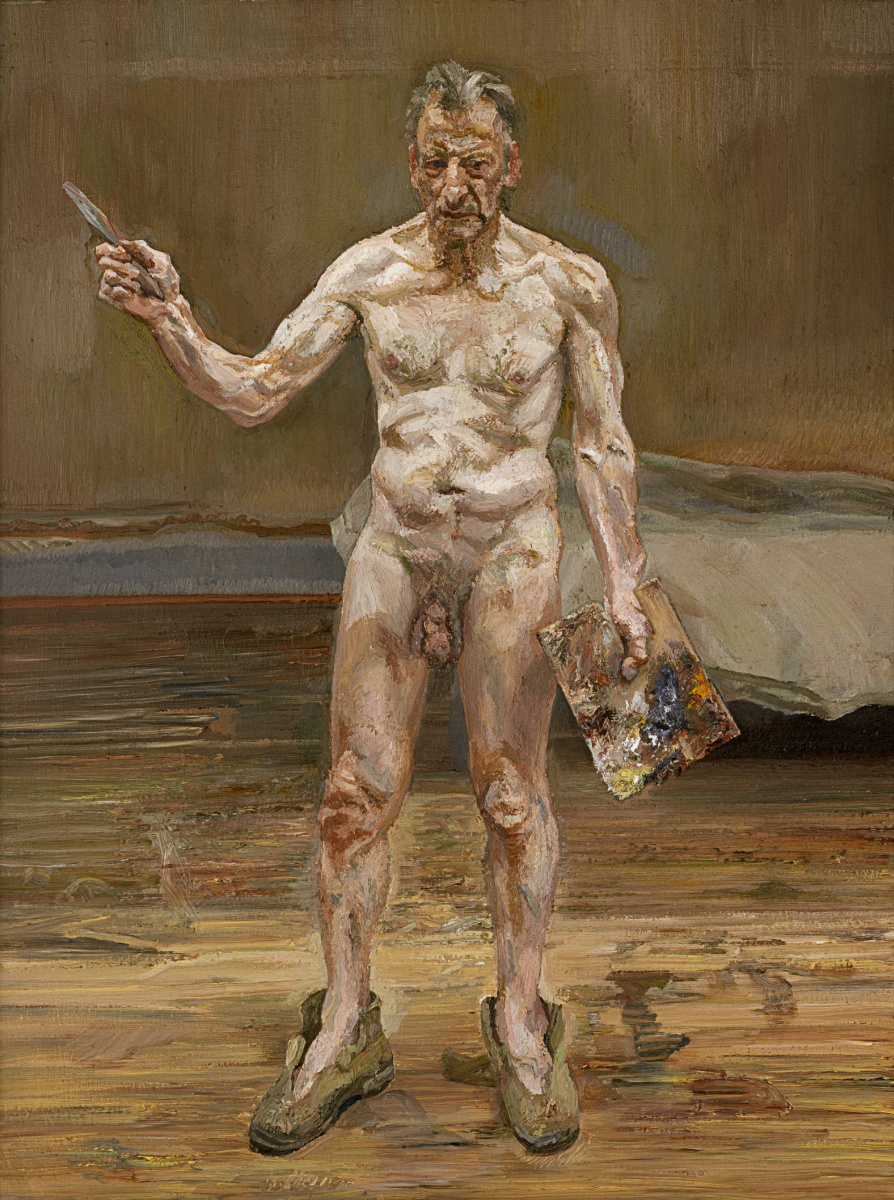 Lucien Freud. Artista en el trabajo, reflexión.