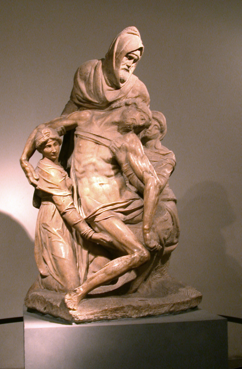 Michelangelo Buonarroti. The Florentine Pieta