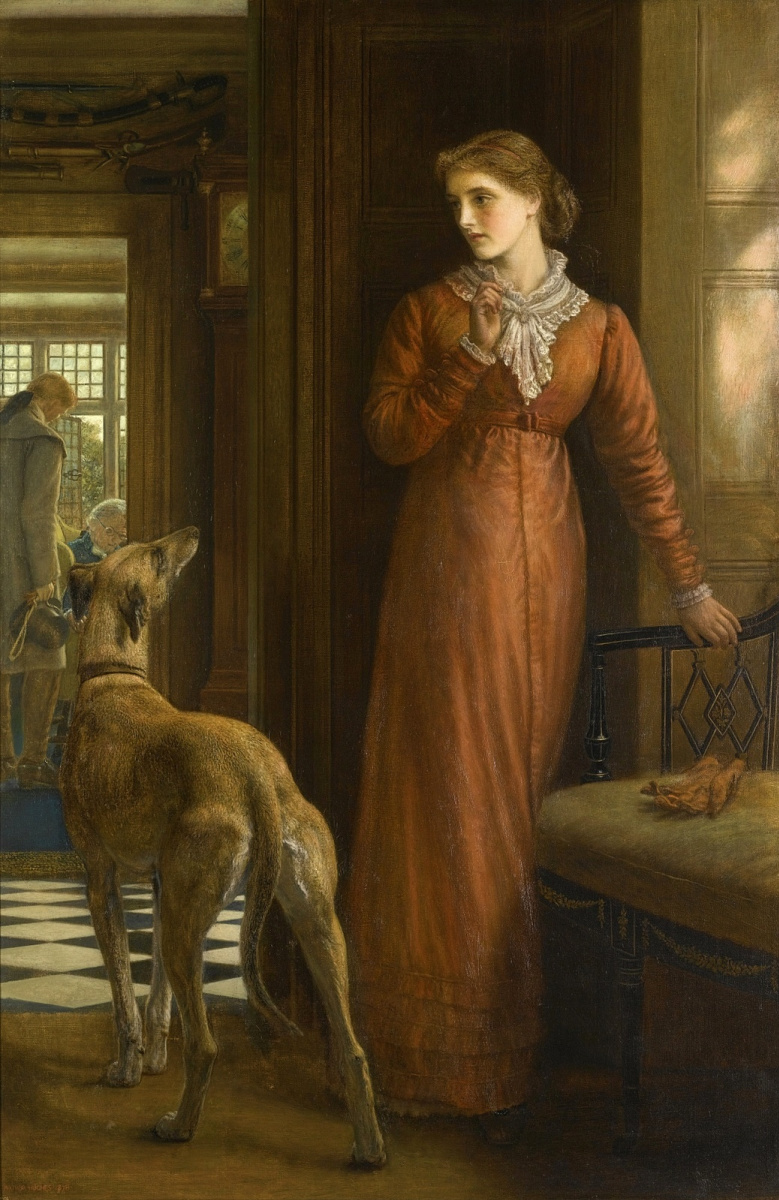 Arthur Hughes. Indecision (Doubt)